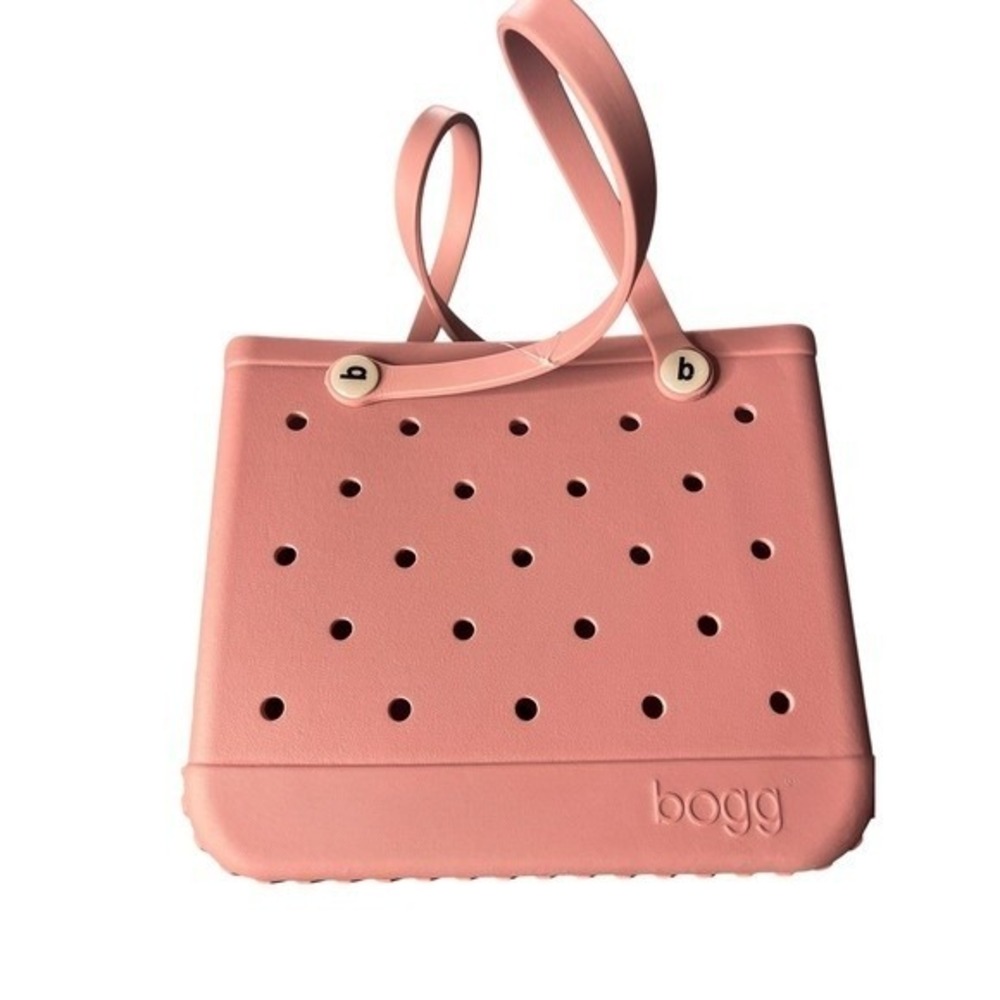 Bogg Bag Medium Tote Pink Original Waterproof Beach Bag Oversized EVA Basket - Picture 2 of 7